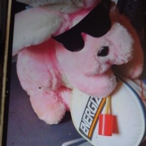 Pink Plush Elephant Stuffed Animal